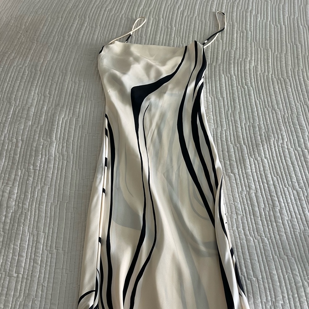 Mango Abstract Maxi Dress